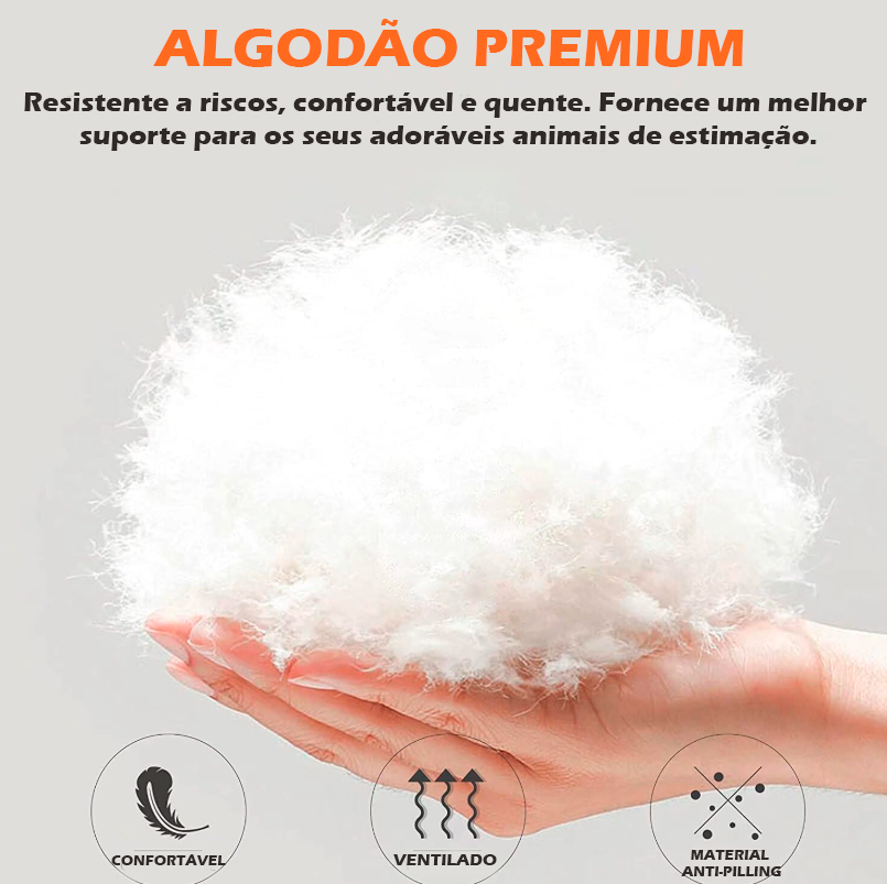 Cama Antistress para Animais - Fluffy™