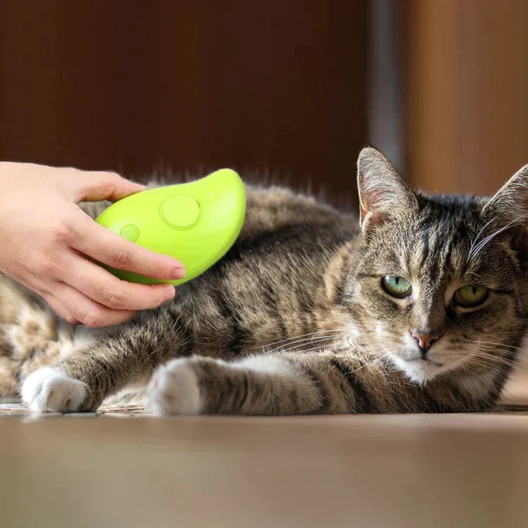 Escova a Vapor 3 em 1 para cães e gatos Puffy™