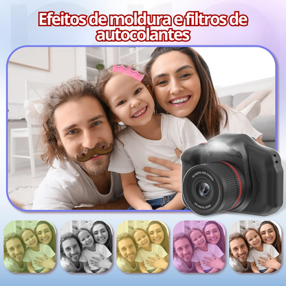 Câmera de foto e vídeo para crianças - PictoPix™ + maleta de transporte