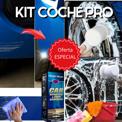 Cera anti-riscos + escova de limpeza e polimento - KitCochePro™