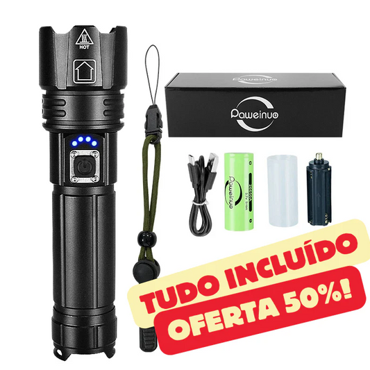 Lanterna com zoom variável - FlexLight